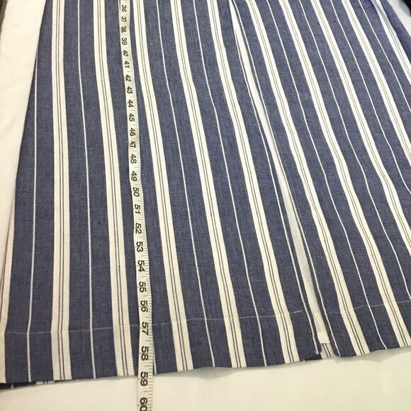 Tularosa Essie Blue Pattern Maxi Dress White Stripe Maxi Dress Size Small - Picture 9 of 12